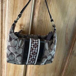 Coach Bag with Signature Design